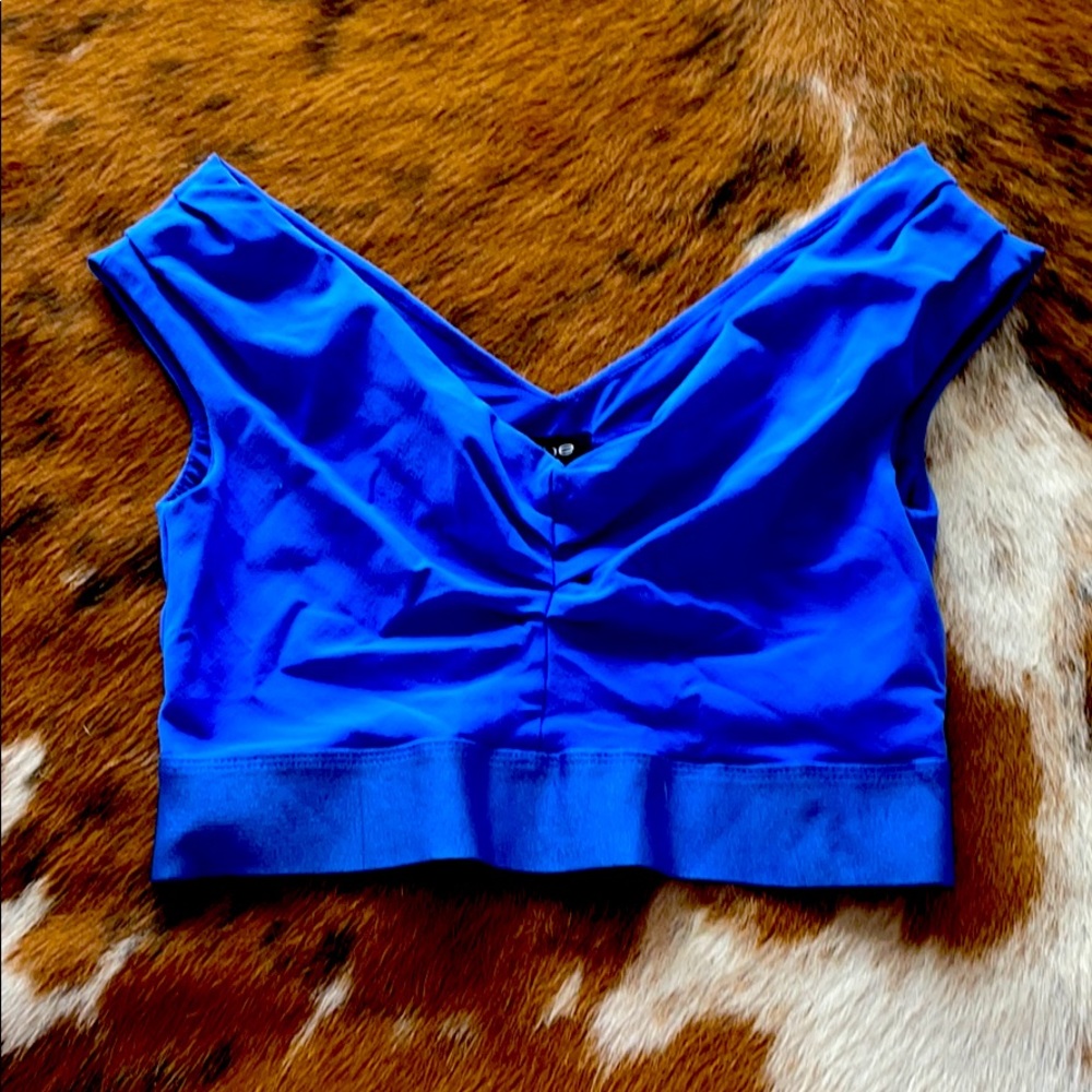 Blue Bebe crop top
